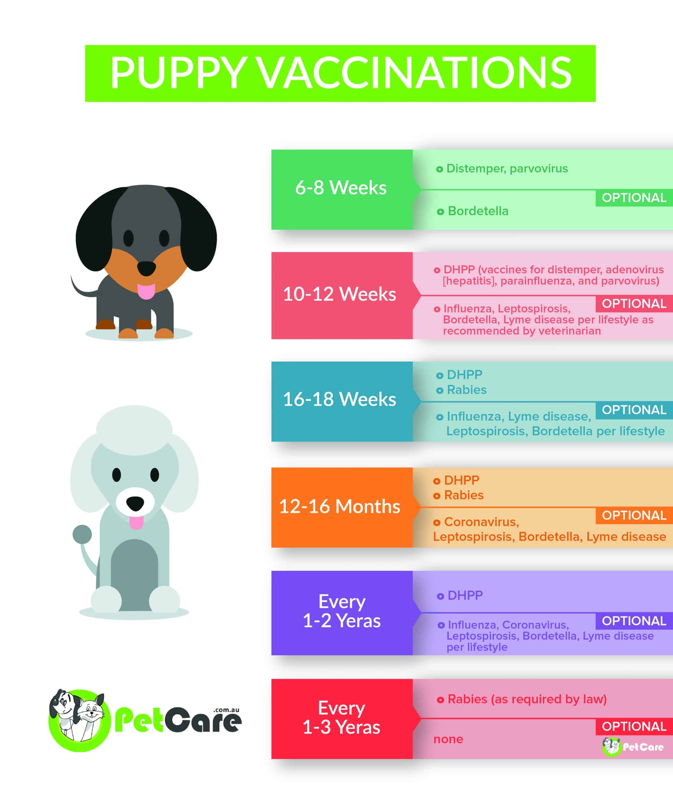 Dog vaccinations USA scaled